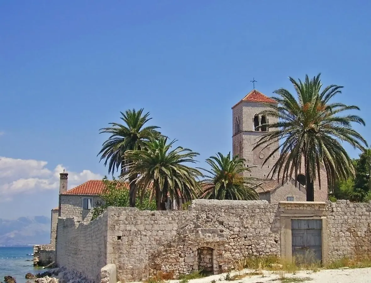 Studio Apartment In Mastrinka With Loggia, Air Conditioning, Wifi 5159-2 Trogir 0*,  Chorvatsko